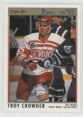 Troy Crowder Hockey Cards 1991 O-Pee-Chee Premier Prices