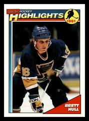 Brett Hull #403 Hockey Cards 1991 O-Pee-Chee Prices