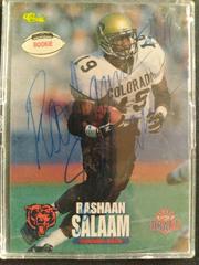 Rashaan Salaam signed 1995 (DEC) Classic Draft Rookie card #21-Colorado-Heisman #21 Football Cards 1995 Classic NFL Rookies Prices