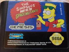 Cartridge (Front) | The Simpsons Bart vs the Space Mutants Sega Genesis