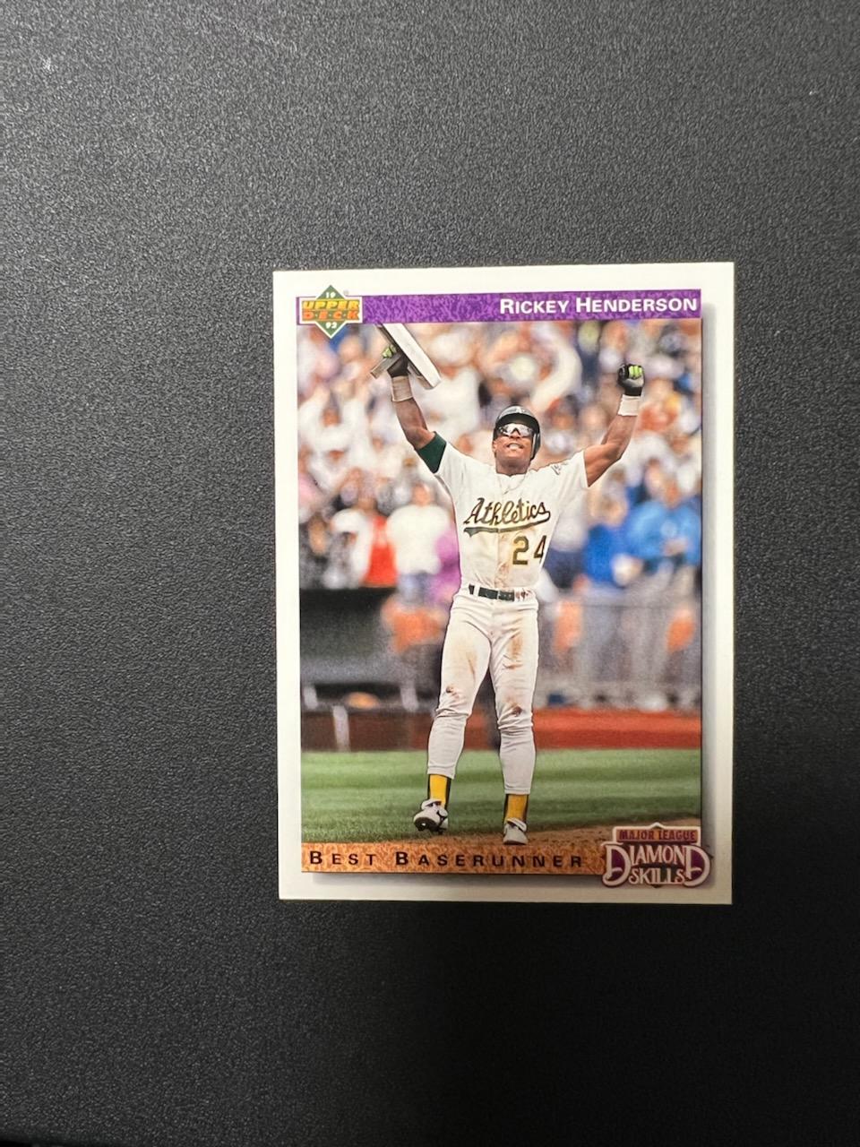 Rickey Henderson | Ungraded | 1992 Upper Deck