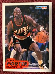 Terry Porter #177 Basketball Cards 1993 Fleer Prices