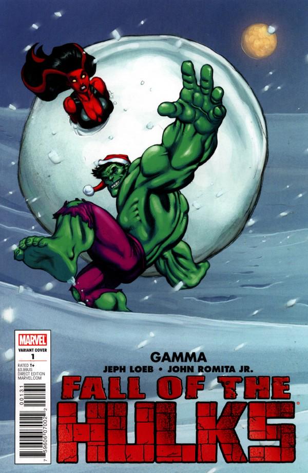 Fall of the Hulks: Gamma [Santa] #1 (2009) Comic Books Fall of the Hulks