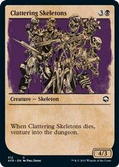 Clattering Skeletons [Showcase Foil] Magic Adventures in the Forgotten Realms Prices