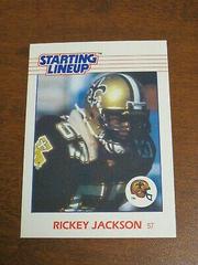 Rickey Jackson Football Cards 1988 Kenner Starting Lineup Prices