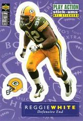 Reggie White #S16 Football Cards 1996 Collector's Choice Update Stick Ums Prices