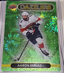 Aaron Ekblad [Green] Hockey Cards 2021 Upper Deck Dazzlers Prices