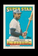 Andre Dawson Baseball Cards 1988 Topps Stickercard Prices