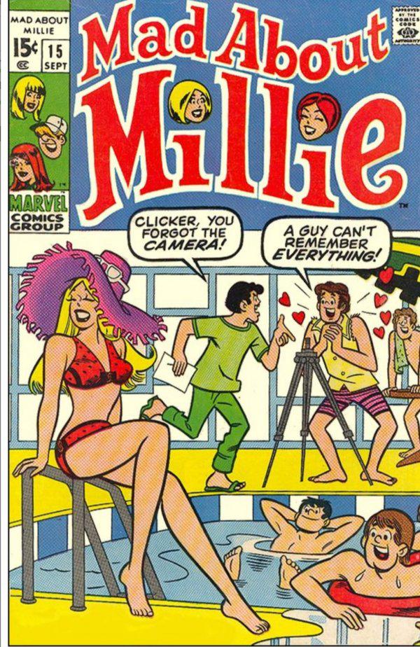 Mad About Millie #15 (1970) Comic Books Mad About Millie