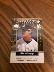 Don Mattingly #YSL5134 Baseball Cards 2008 Upper Deck Yankee Stadium Legacy 1980's Prices