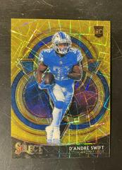 D'Andre Swift [Gold Prizm] Football Cards 2020 Panini Select Phenomenon Prices