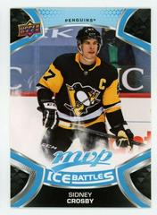 Sidney Crosby [Ice Battles] Hockey Cards 2021 Upper Deck MVP Prices