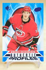 Andrei Svechnikov [Blue] #AP-2 Hockey Cards 2020 SP Authentic Profiles Prices