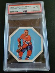 Jacques Laperriere Hockey Cards 1963 York White Backs Prices
