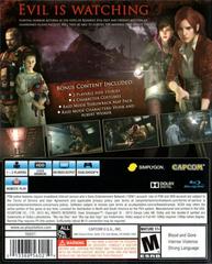 Case Back | Resident Evil Revelations 2 Playstation 4