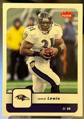 Jamal Lewis #7 Football Cards 2006 Fleer Prices