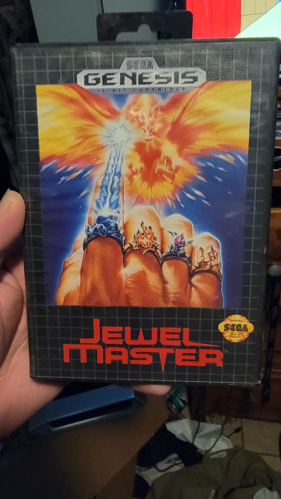 Jewel Master Item and Box only Sega Genesis