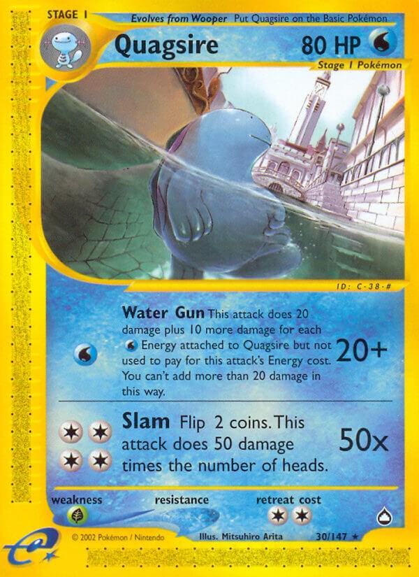 Quagsire 30 Prices Pokemon Aquapolis Pokemon Cards