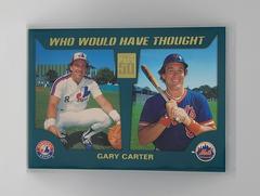 Gary Carter #WWHT18 Baseball Cards 2001 Topps Traded & Rookies Who Would Have Thought Prices