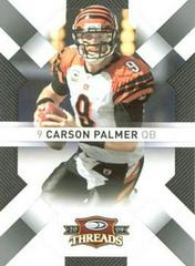 Carson Palmer #20 Football Cards 2009 Panini Donruss Threads Prices