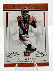 A.J. Green [Gold] #22 Football Cards 2016 Panini National Treasures Prices