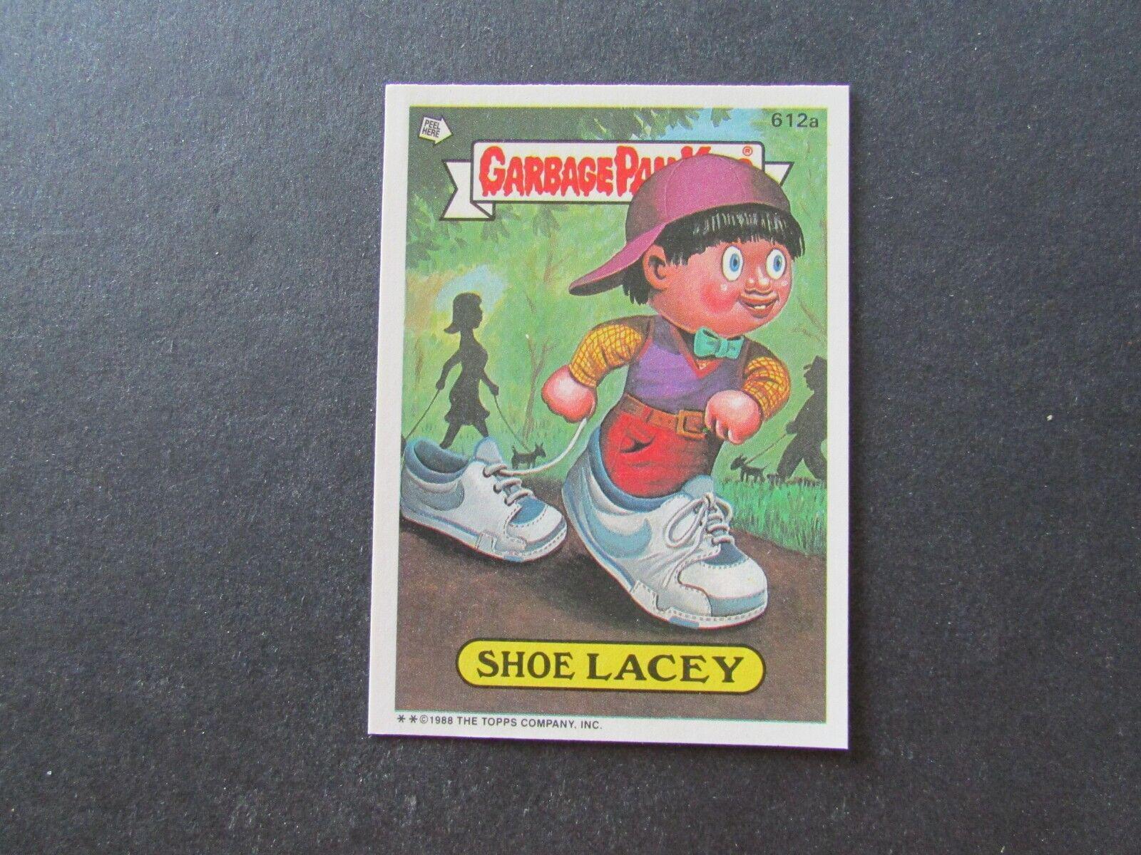 Shoe LACEY #612a 1988 Garbage Pail Kids