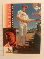 Mark McGwire #10 of 30 Baseball Cards 1998 Upper Deck McGwire's Chase for 62 Prices