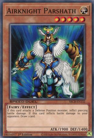 Airknight Parshath SBCB-EN132 YuGiOh Speed Duel: Battle City Box