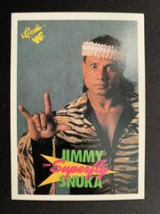 Superfly Jimmy Snuka Wrestling Cards 1990 Classic WWF Prices