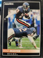 Brad Muster #296 Football Cards 1992 Pinnacle Prices
