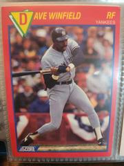 Dave Winfield #3 Baseball Cards 1989 Score Superstars Prices