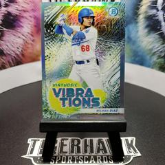 Wilman Diaz Baseball Cards 2022 Bowman Virtuosic Vibrations Prices