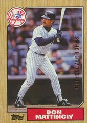 Don Mattingly [Rediscover Bronze Stamp] Baseball Cards 1987 Topps Prices