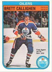 Brett Callighen Hockey Cards 1982 O-Pee-Chee Prices