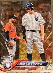 Aaron Judge, Jose Altuve [Independence Day] #US79 Baseball Cards 2018 Topps Update Prices