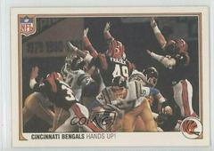 Cincinnati Bengals [Hands Up!] #10 Football Cards 1983 Fleer Team Action Prices