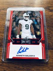 Kenneth Walker III [Red] #BA-KW1 Football Cards 2022 Leaf Draft Autographs Prices