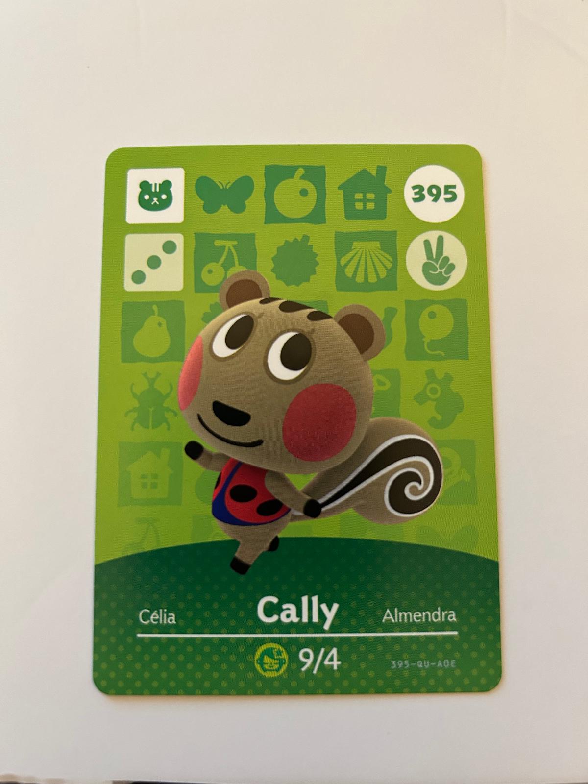 Cally #395 [Animal Crossing Series 4] | Item only | Amiibo Cards