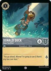 Donald Duck - Deep-Sea Diver [Foil] Lorcana Rise of the Floodborn Prices