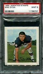 Mike Ditka Football Cards 1964 Wheaties Stamps Prices