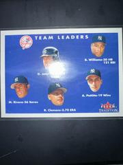 Yankees Team Ldrs. #437 Baseball Cards 2001 Fleer Prices