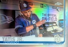 Fernando Tatis Jr. [Chrome] #410 Baseball Cards 2019 Topps Complete Set Prices