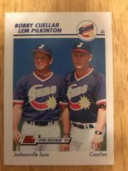 B. Cuellar, L. Pilkinton #350 Baseball Cards 1991 Impel Line Drive Pre Rookie AA Prices