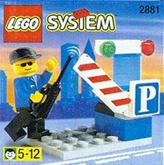 LEGO Set | Parking Gate Attendant LEGO Town