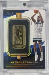 Anthony Edwards [Holo Gold] Basketball Cards 2020 Panini Impeccable Prices