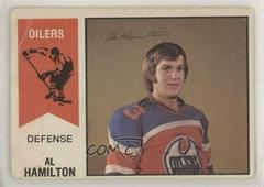 Al Hamilton Hockey Cards 1974 O-Pee-Chee WHA Prices
