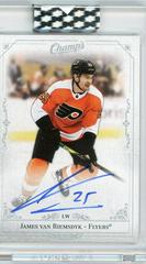 James van Riemsdyk Hockey Cards 2020 Upper Deck Clear Cut Champs Autographs Prices