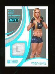 Holly Holm #M-HHM Ufc Cards 2021 Panini Immaculate UFC Materials Prices