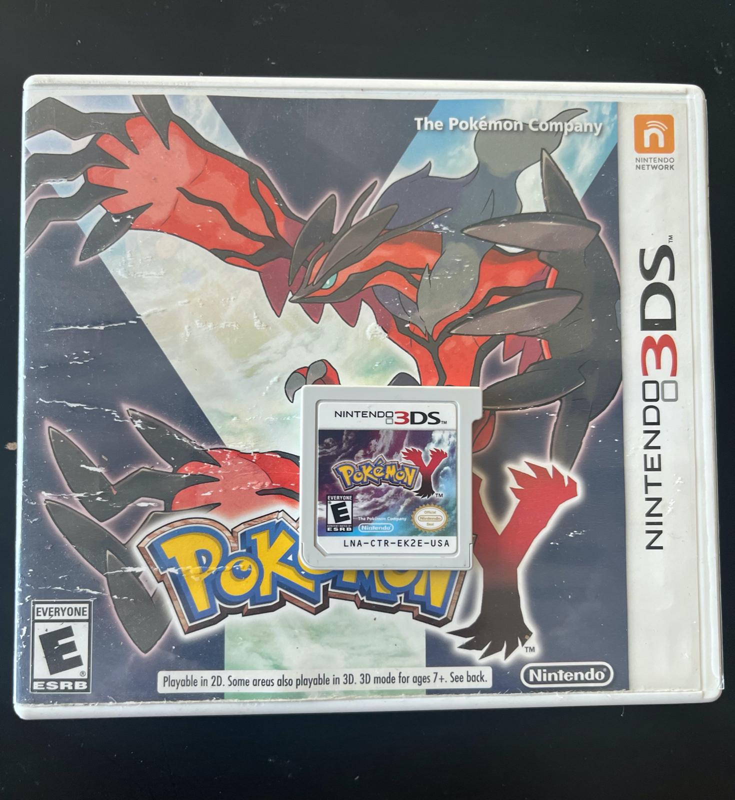 Pokemon Y | Item and Box only | Nintendo 3DS