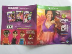 Manual (Front And Back) | Zumba Fitness World Party Xbox One